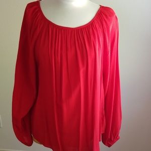 H&M Red Blouse